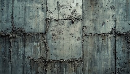 Poster - Textured Concrete Wall with Artistic Style