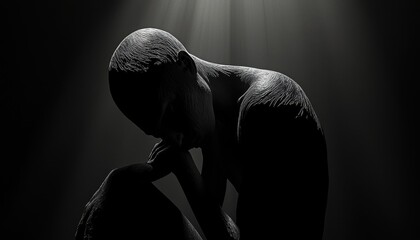 Poster - Abstract Human Form in Fine Art Style