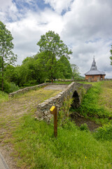 Wall Mural - Greek Catholic Church, Olchowiec, Magurski Park Narodowy, Lesser Poland Voivodeship, Poland