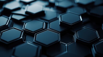 Poster - Captivating Geometric Abstract in Dark Shades