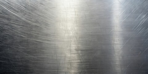 Aufkleber - A Detailed Close Up of a Metallic Surface Displaying a Pattern of Scratches and Imperfections