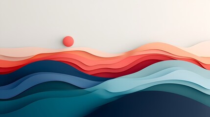 Aufkleber - Multidisciplinary data experts working together on creating captivating 3D analytical charts isometric rich colors and polished digital art in a modern minimalist design