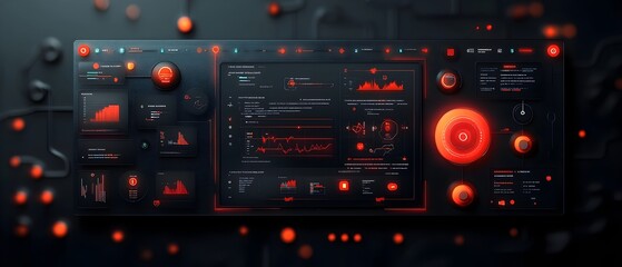 Poster - Striking digital data visualization with a contemporary and immersive augmented reality user interface