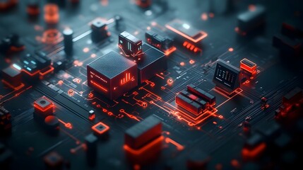 Poster - Cutting edge system enhancing the efficiency of global export import and international distribution through a complex network of interconnected transport routes advanced logistics platform