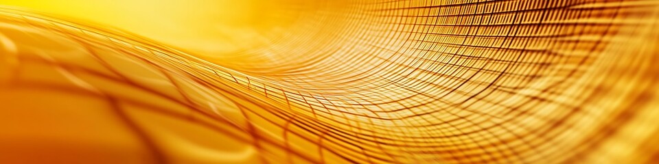 Poster - A bright, abstract grid pattern with a smooth central area for text
