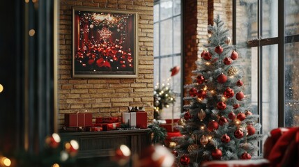Wall Mural - christmas decoration