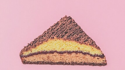 Poster - Close Up of a Piece of Toffee Cake
