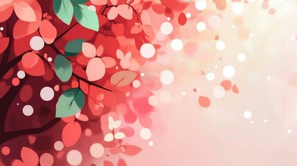 Aufkleber - Bokeh Images Featuring Blurred Backgrounds in Warm Orange and Brown Tones