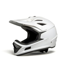 3D Mockup Mountain bike Cycling MTB Helmet Isolated 
