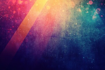 Wall Mural - A colorful background with a rainbow and a bunch of sparkles, generative ai image