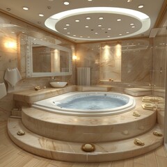 Sticker - Luxury Modern Spa Bathroom Design