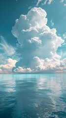 Canvas Print - Beautiful Sky and Sea