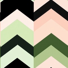 Poster - Clean Minimalist Geometric Abstraction Design, seamless pattern