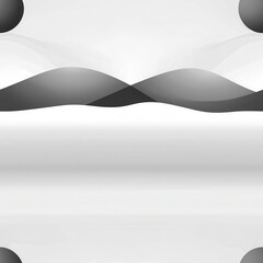 Poster - Minimalist Abstract Shapes with Clean Texture, seamless pattern