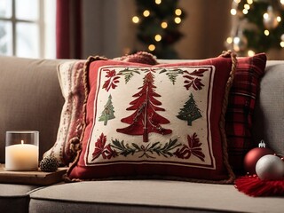 Featuring festive and warm decorations that add to the holiday ambiance.