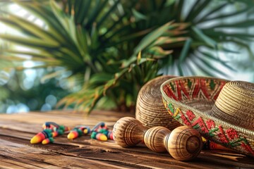 Wall Mural - Mexican hat image