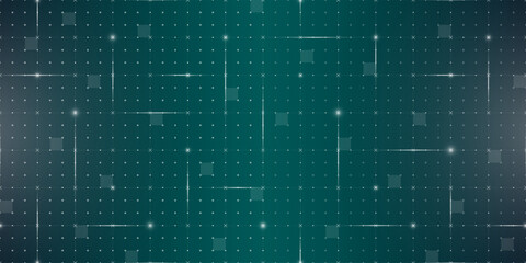Leinwandbilder - HUD interface grid. Dot array and matrix symbols. Creating futuristic operating system UI background. Grid layout designed for advanced HUD user interfaces. Ideal for high tech and digital display