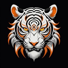  Tiger head logo image