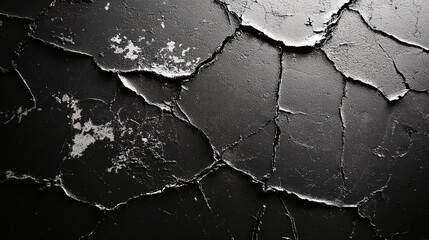 a cracked surface