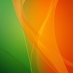 Wall Mural - abstract green background with lines