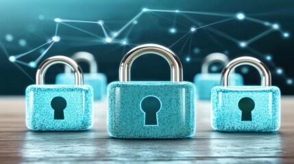 Poster - Secure Digital Locks with Network Connections
