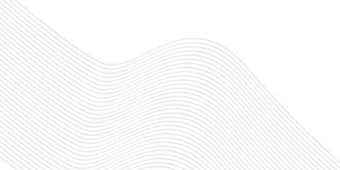Elegant background design with white and grey line pattern or texture. Luxury horizontal white background for business banner, poster, backdrop, voucher, invite. Vector illustration