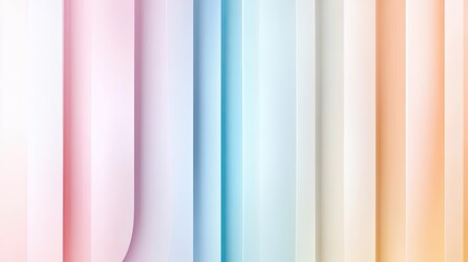 A rainbow stripes background with a gradient effect, with each stripe fading smoothly into the next, offering a soft and calming look.