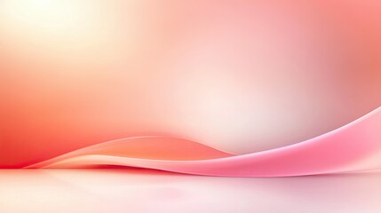 Poster - A soft red gradient background with a gradual shift in tone, perfect for creating a warm and inviting atmosphere.