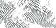 © halwani - Black snake skin pattern isolated on white background eps 10