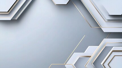 Poster - Modern Abstract Geometric Background Design
