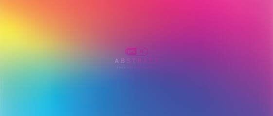 Poster - Abstract background,color vector banner gradient pattern. Blurred light fuzz colorful gradient background. Vector soft horizontal backdrop background design,​ wallpaper​ design, art​ design, painting