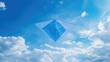 © PikePicture - soaring blue triangular