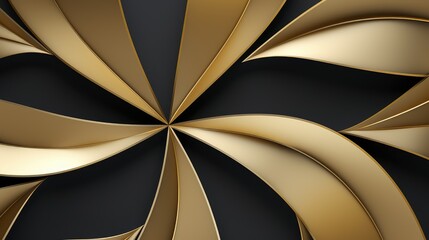 Wall Mural - stylish background with gold