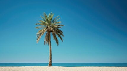 Wall Mural - tree summer palm trees