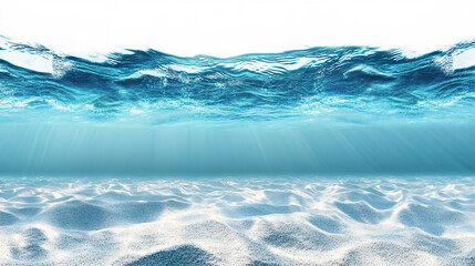 Wall Mural - water wave underwater blue ocean swimming pool wide panorama background: a wide panoramic background