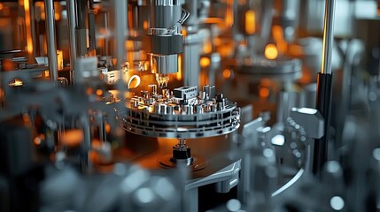Poster - Automated Manufacturing Process with a Rotating Machine Part
