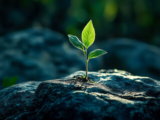 Planting Seedlings in Morning Light