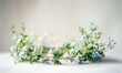 © TheoTheWizard - A flower crown with blue and white flowers