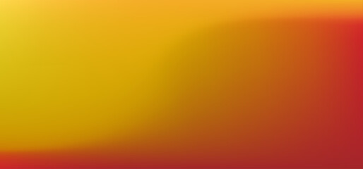 Fototapete - Red and Yellow Abstract Gradation Background Template. Blurred Yellow to red color gradient wallpaper design. Vector Illustration.