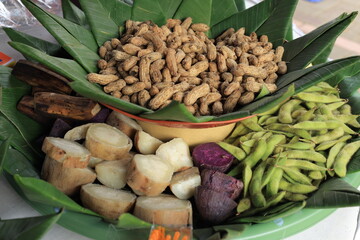 
Jajan Pasar (market snacks) is Indonesian traditional sweet and savory snacks usually sold in traditional market, street and village. 