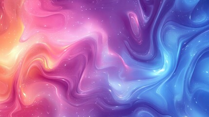 Aufkleber - Abstract glowing gradient background with a fantastical feel
