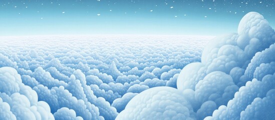 Aufkleber - A Photo Of Clouds In The Sky