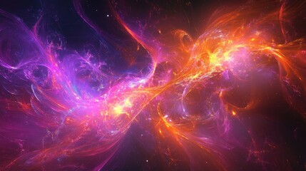 Poster - Abstract fractal fantasy design backdrop