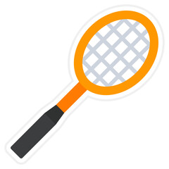 Canvas Print - Racket Icon