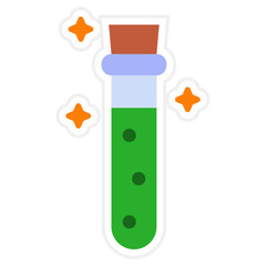 Canvas Print - Test tube Icon