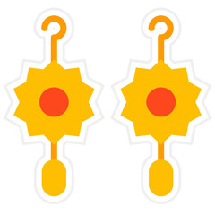 Sticker - Earring Icon