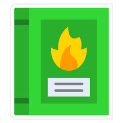 Sticker - Book Icon