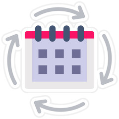 Sticker - Calendar Icon