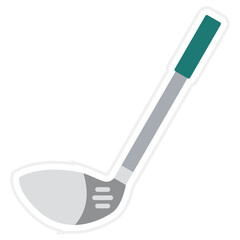 Sticker - Golf stick Icon