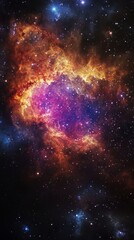 colorful wallpaper galaxy nebula space background.
